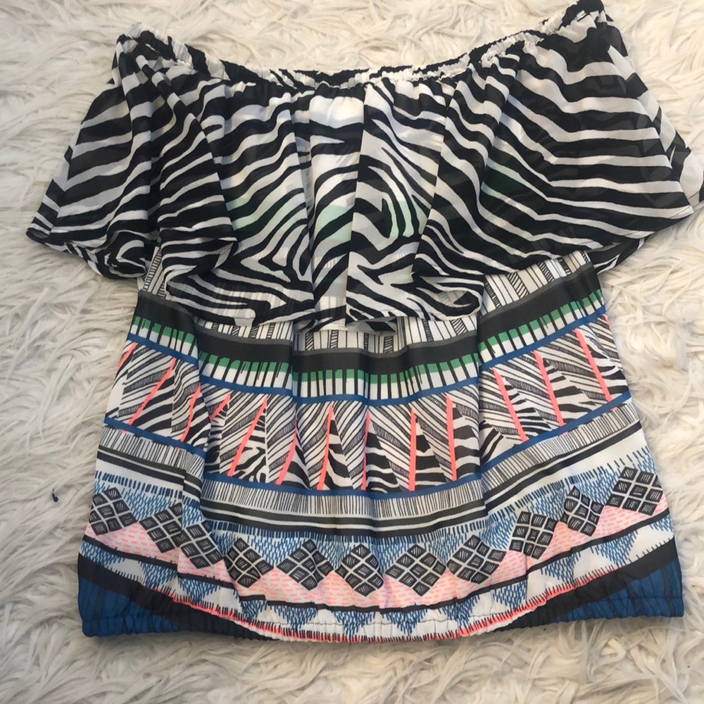 Off the shoulder blouse